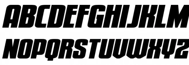 Special Agent Xtra-Expand Ital Schriftart Kleinbuchstaben