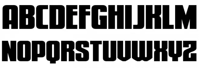 Special Agent Xtra-Expanded Font Litere mici
