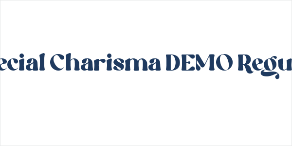 Special Charisma DEMO Regular Logo