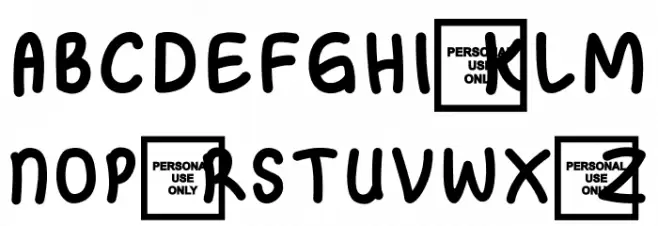 Special Christmas Polices MAJUSCULES