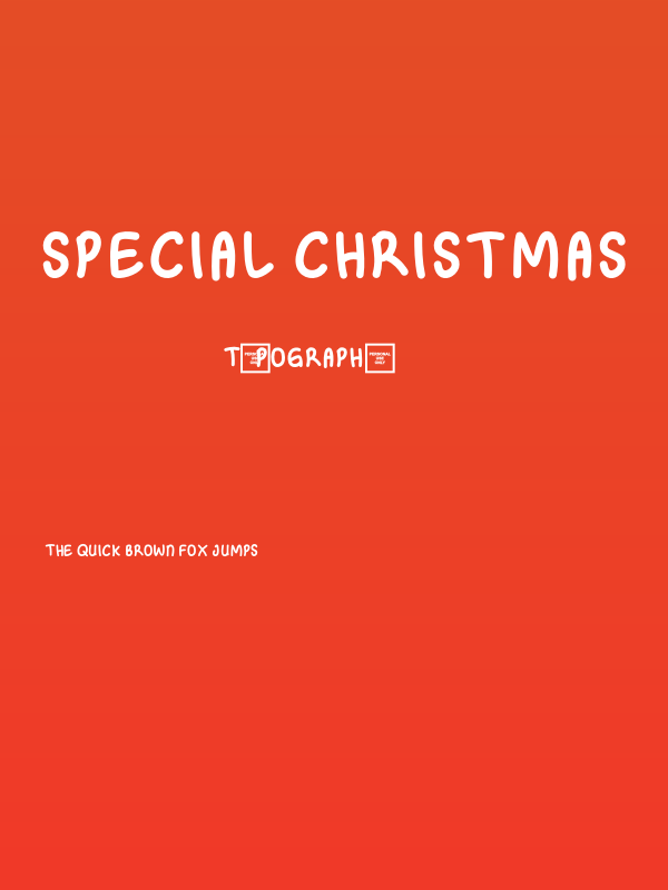 Special Christmas Poster