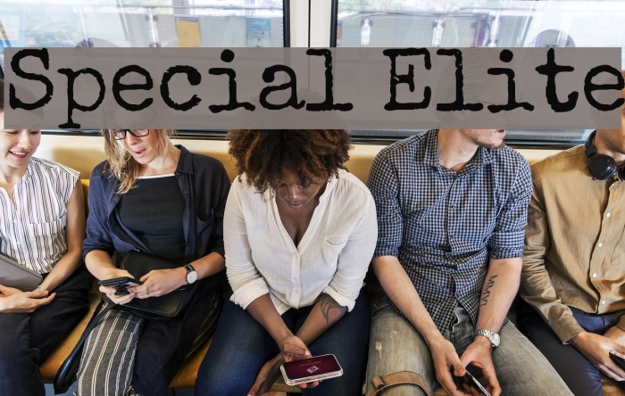Special Elite Font examples