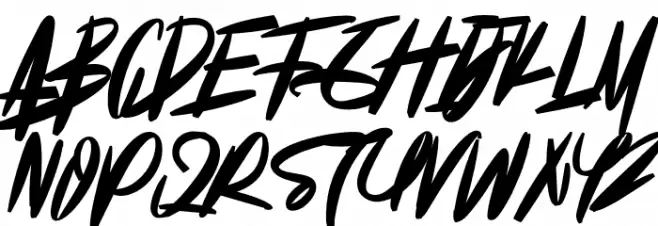 Special Guest Schriftart Groß