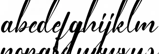 Special Night Demo Font LOWERCASE