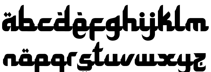 Special Ramadhan Font LOWERCASE