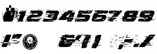 Special Speed Agent Font OTHER CHARS