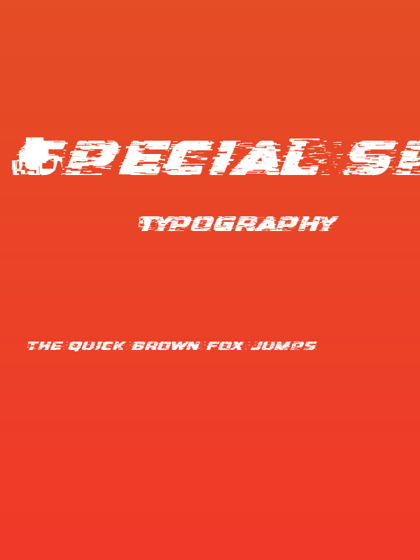 Special Speed Agent Poster