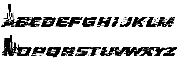 Special Speed Agent Font LOWERCASE