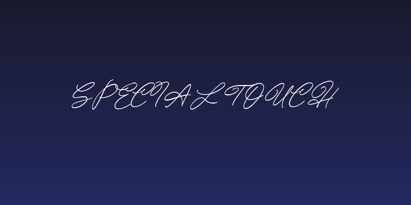 Special Touch Social Header