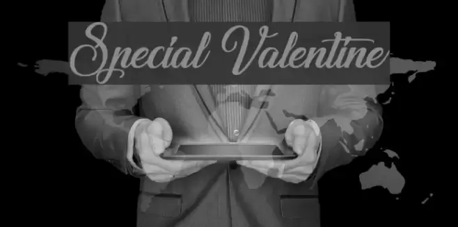 Special Valentine Font examples