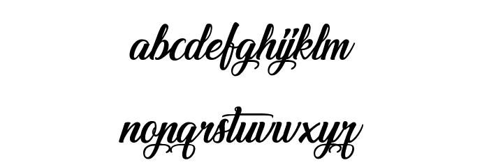 Special Valentine Font LOWERCASE
