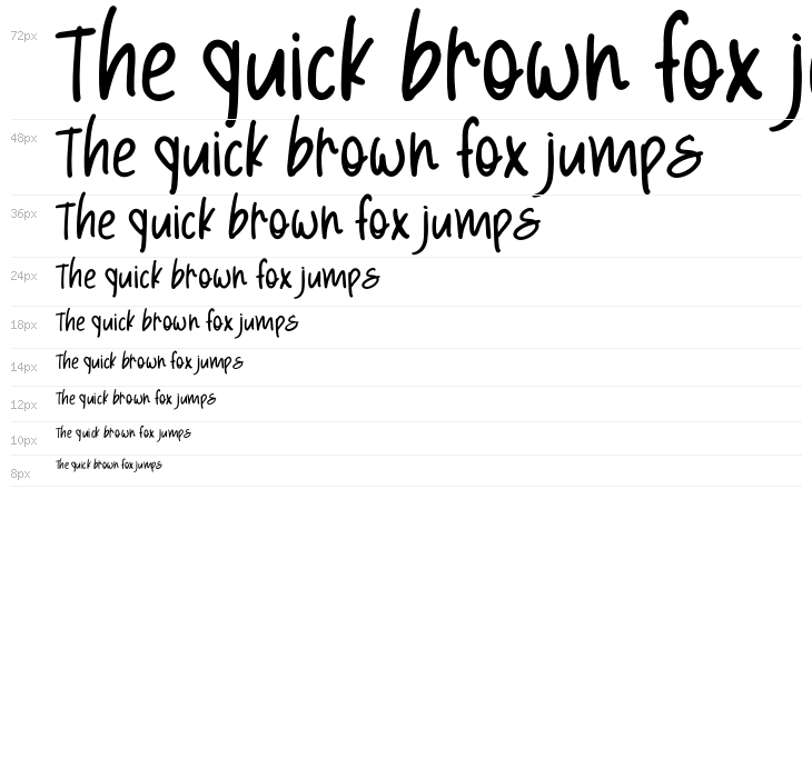 SpecialBlackletter Waterfall