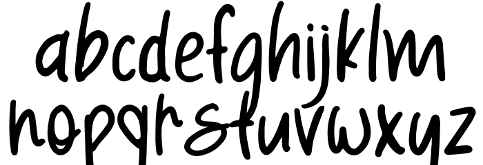 SpecialBlackletter Font LOWERCASE