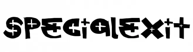 SpecialExit  Frei Schriftart Herunterladen