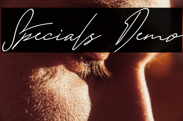 Specials Demo Example 2