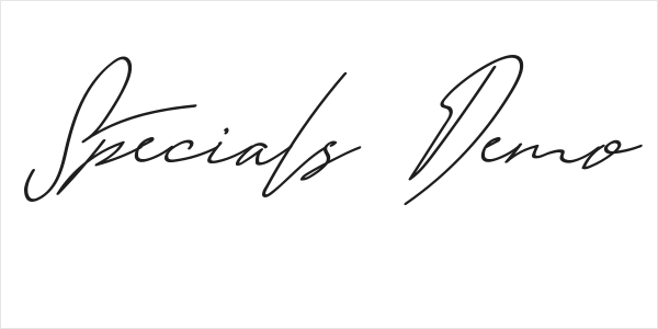 Specials Demo Logo
