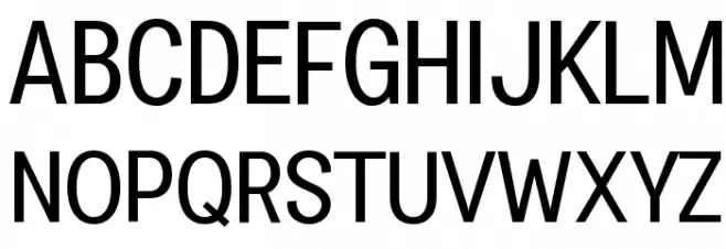 Specify PERSONAL Condensed Medium لخطوط تنزيل الأحرف الكبيرة