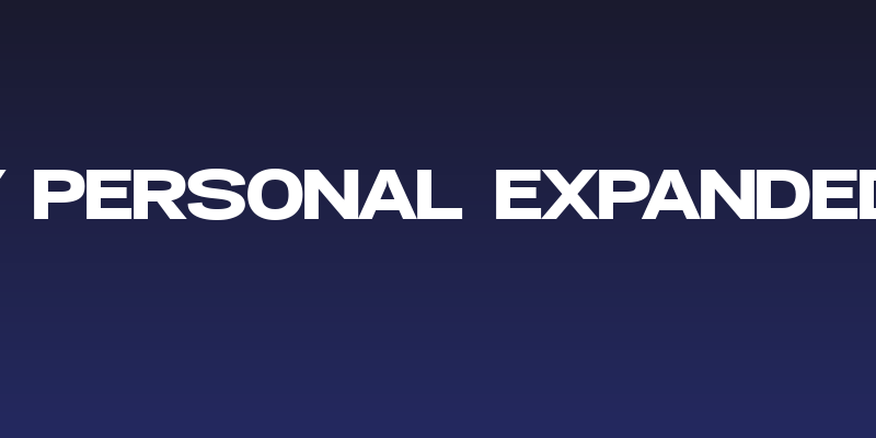 Specify PERSONAL Expanded Black Social Header