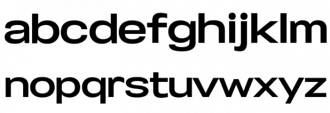 Specify PERSONAL Expanded Bold Fonte MINÚSCULAS