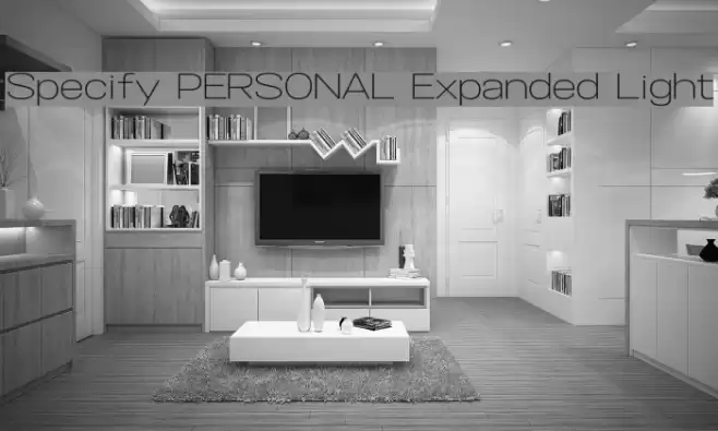 Specify PERSONAL Expanded Light Font examples