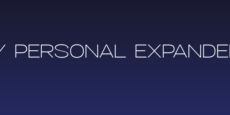 Specify PERSONAL Expanded Light Social Header