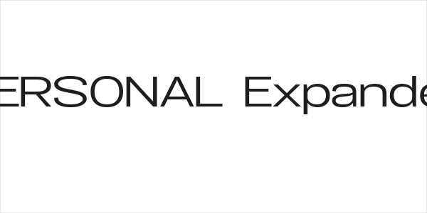 Specify PERSONAL Expanded Medium Logo