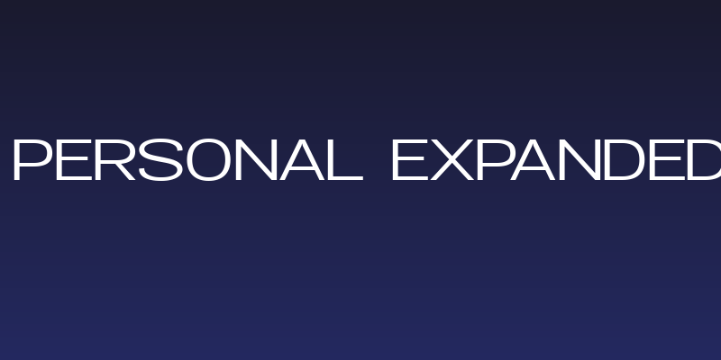 Specify PERSONAL Expanded Medium Social Header