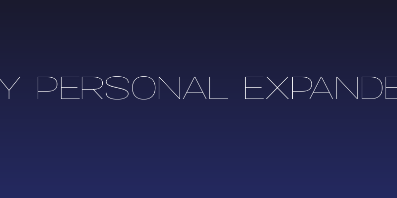Specify PERSONAL Expanded Thin Social Header