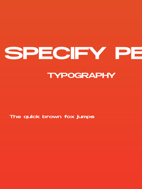 Specify PERSONAL Extraexpanded Black Poster