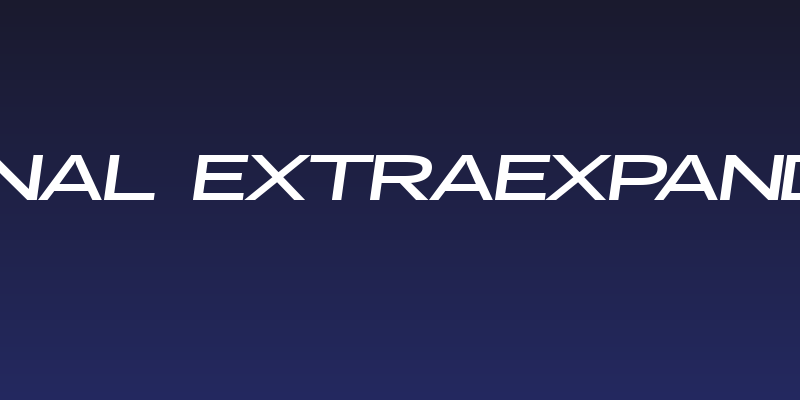 Specify PERSONAL Extraexpanded Bold Italic Social Header