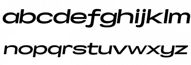 Specify PERSONAL Extraexpanded Bold Italic फ़ॉन्ट लोअरकेस