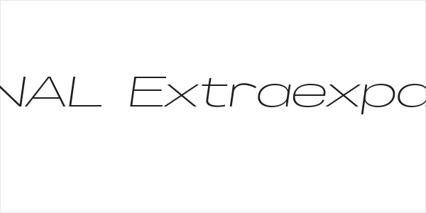 Specify PERSONAL Extraexpanded Light Italic Logo
