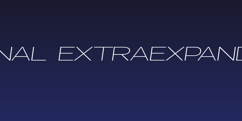 Specify PERSONAL Extraexpanded Light Italic Social Header