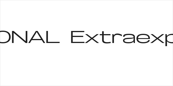 Specify PERSONAL Extraexpanded Medium Logo