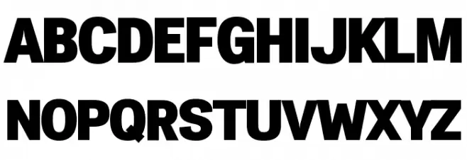 Specify PERSONAL Normal Black Schriftart Groß