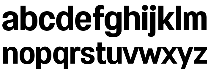 Specify PERSONAL Normal Bold Font LOWERCASE