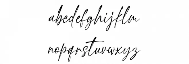 SpectacularSignature خط أحرف صغيرة