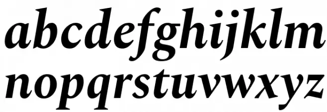 Spectral Bold Italic Fonte MINÚSCULAS