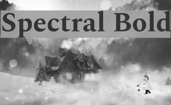 Spectral Bold examples