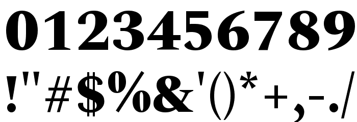 Spectral ExtraBold Font OTHER CHARS