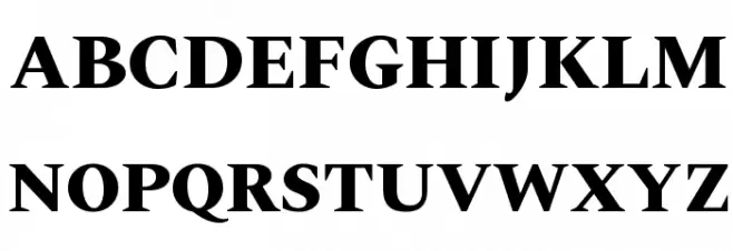 Spectral ExtraBold フォント 大文字