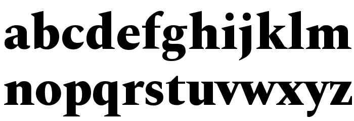 Spectral ExtraBold Font LOWERCASE