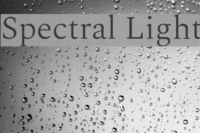 Spectral Light  examples