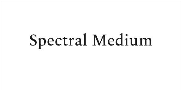 Spectral Medium Logo