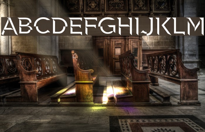 Spectral Font examples