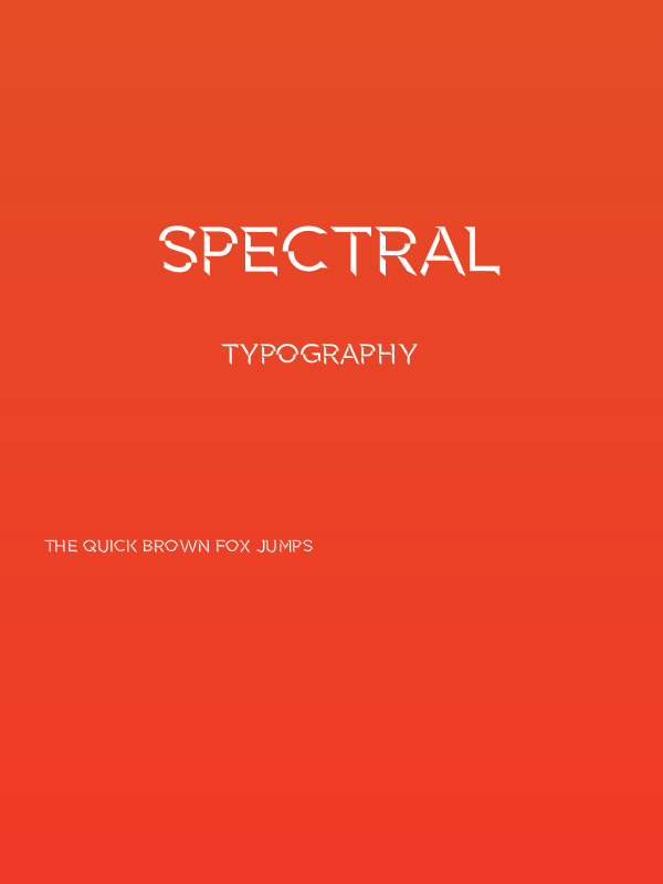 Spectral Poster