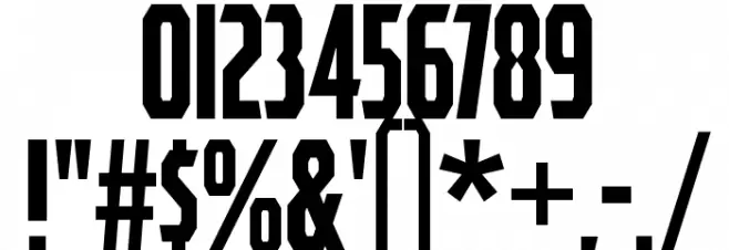 Spectrashell-Regular Font OTHER CHARS