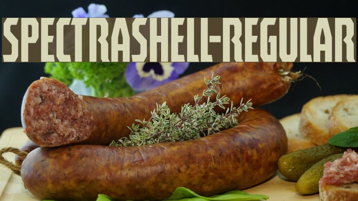 Spectrashell-Regular Example 1