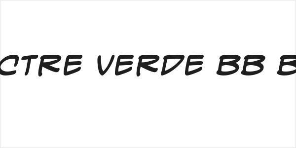 Spectre Verde BB Bold Logo