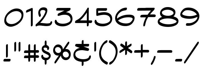 Spectre Verde BB Font OTHER CHARS